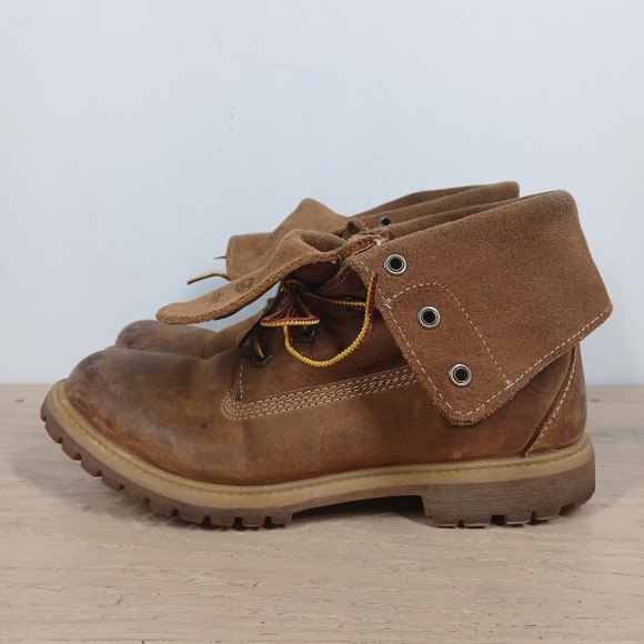 Timberland Shoes - Timberland Boots Womens 8.5 Brown Leather Workwear Lug Sole Outdoor Heritage Pro